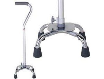 Carex Small Base Offset Quad Cane
