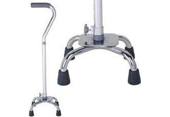 Carex Small Base Offset Quad Cane