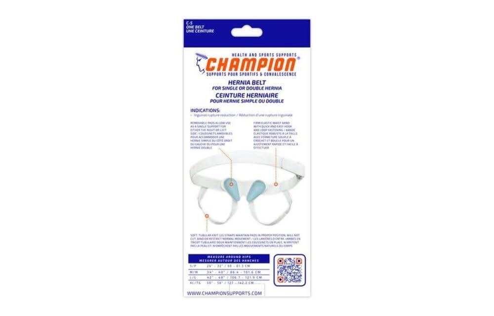 Champion Hernia Belt Single/Double Hernia