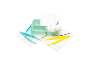 Plastic Sterile dressing tray