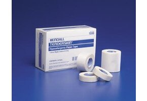 TENDERSKIN HYPOALLERGENIC PAPER TAPE, 1IN X 10YDS BX/12