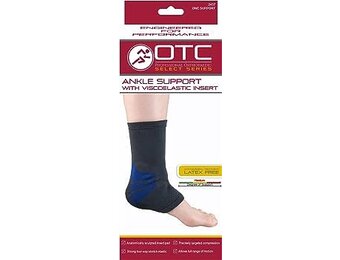 ANKLE SUPPORT WITH COMPRESSION GEL INSERT