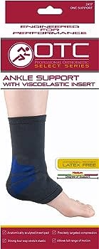 ANKLE SUPPORT WITH COMPRESSION GEL INSERT