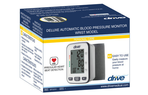 Deluxe Automatic Blood Pressure Monitor, Wrist