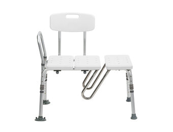 Splash Defense™ Transfer Bench with Curtain Guard Protection