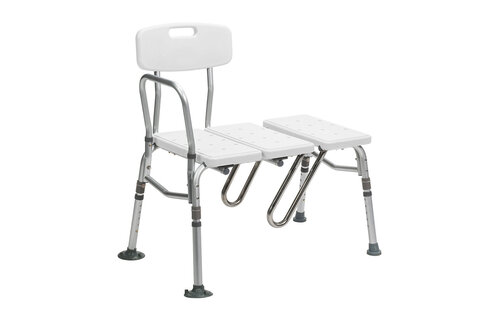 Splash Defense™ Transfer Bench with Curtain Guard Protection