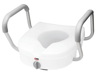 CAREX E-Zlock raised Toilet Seat