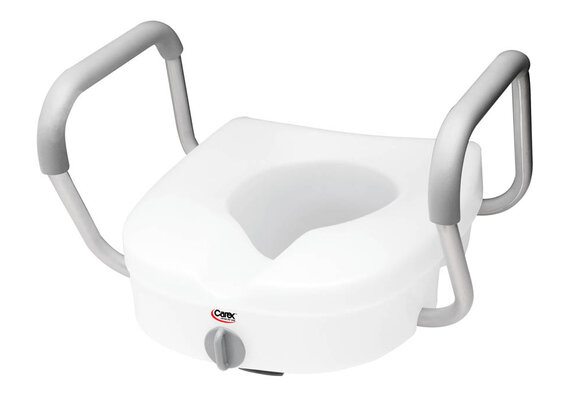 CAREX E-Zlock raised Toilet Seat