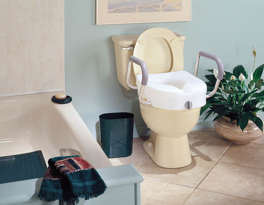 CAREX E-Zlock raised Toilet Seat