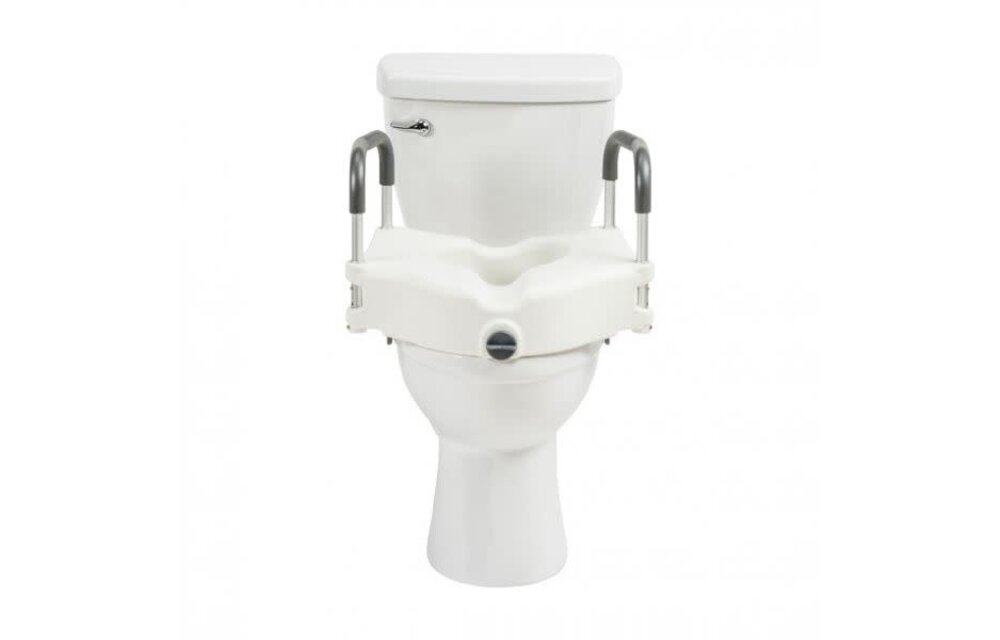 PreserveTech™ Secure Lock Raised Toilet Seat