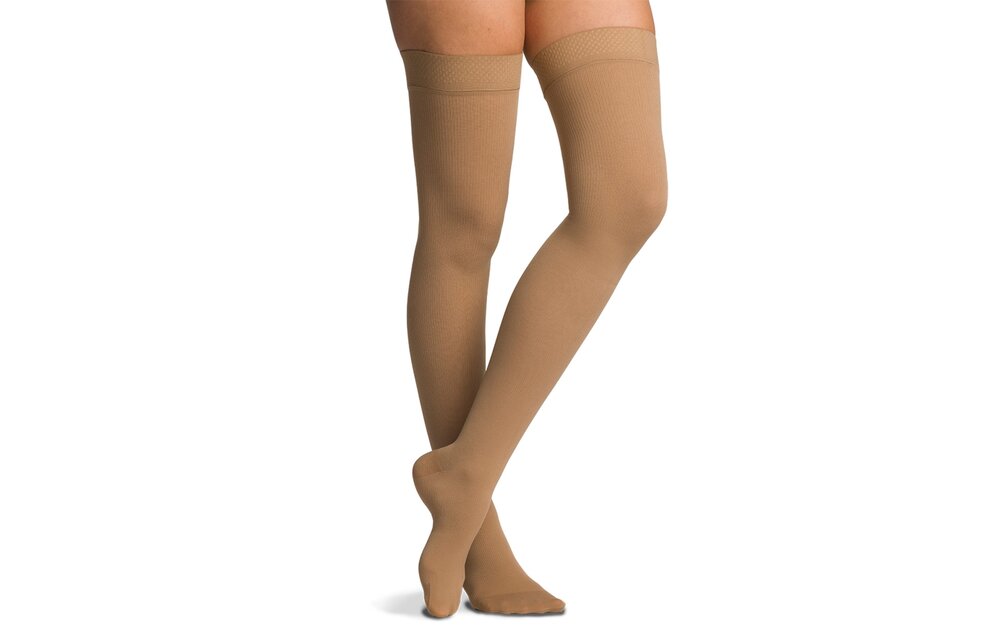 Essential Cotton Thigh High 20-30mmHg Women