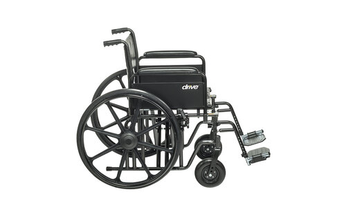 Bariatric Sentra EC Heavy-Duty Wheelchair 22”