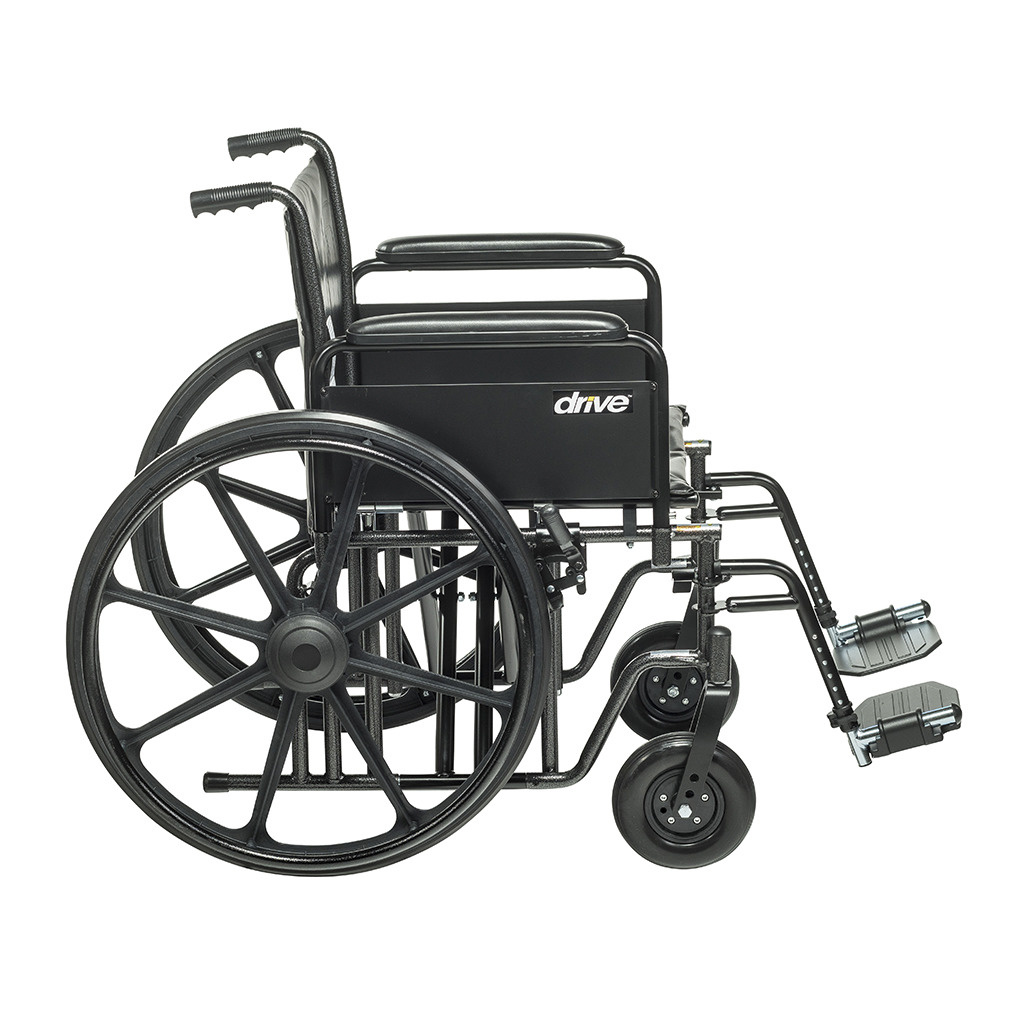Bariatric Sentra EC Heavy-Duty Wheelchair 22”