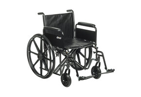 Bariatric Sentra EC Heavy-Duty Wheelchair 22”