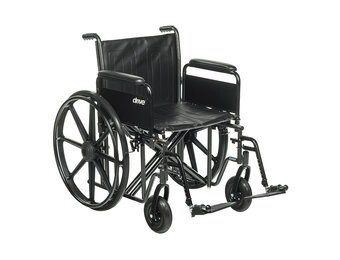 Bariatric Sentra EC Heavy-Duty Wheelchair 22”