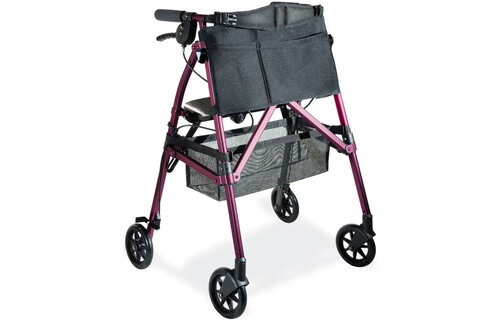 Stander EZ Fold-N-Go Walker  Regal Rose