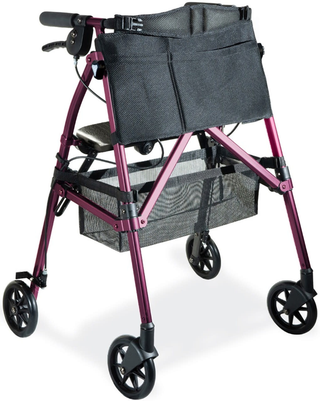 Stander EZ Fold-N-Go Walker  Regal Rose