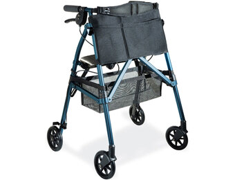 Stander EZ Fold-N-Go Walker  Cobalt Blue