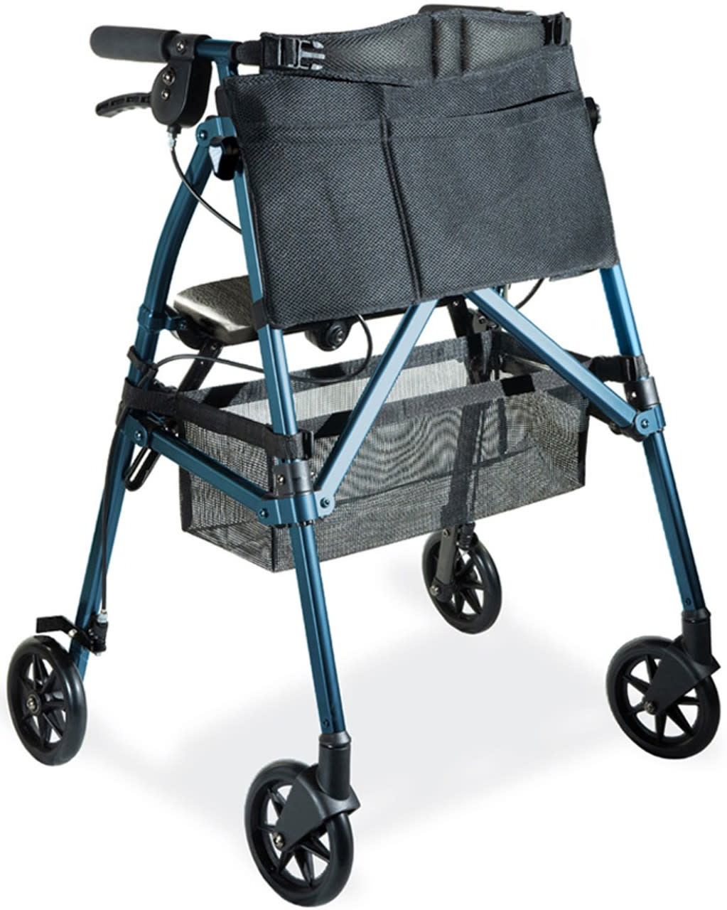 Stander EZ Fold-N-Go Walker  Cobalt Blue
