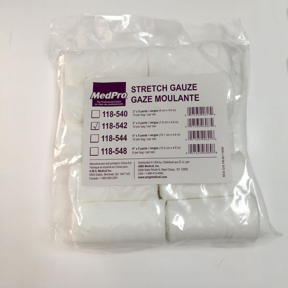 AMGMedpro MedPro Softstretch Gauze Medi Healthcare