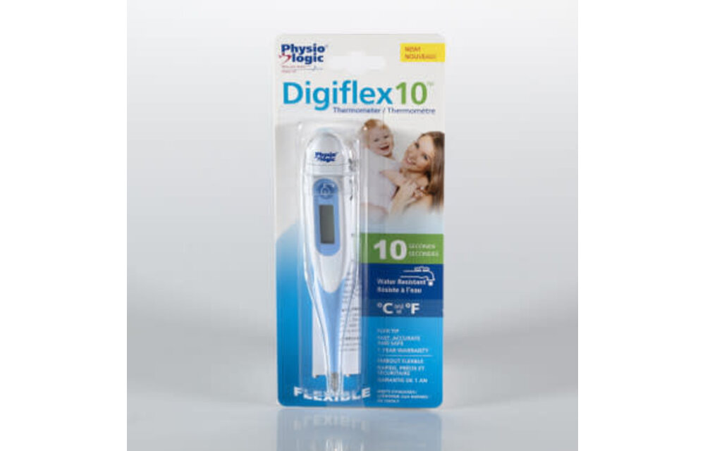 Physio Logic Digiflex 10 second Digital Thermometer with Flexible Tip