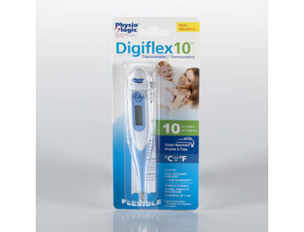 Physio Logic Digiflex 10 second Digital Thermometer with Flexible Tip