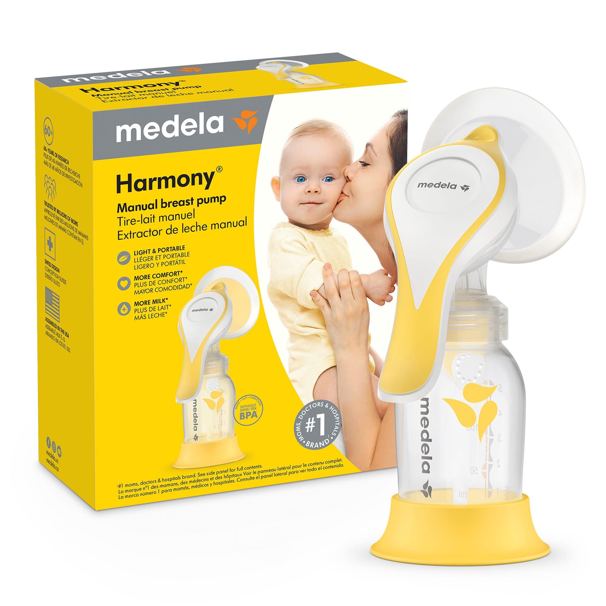 Harmony Manual Breast Pump With Personalfit Flex