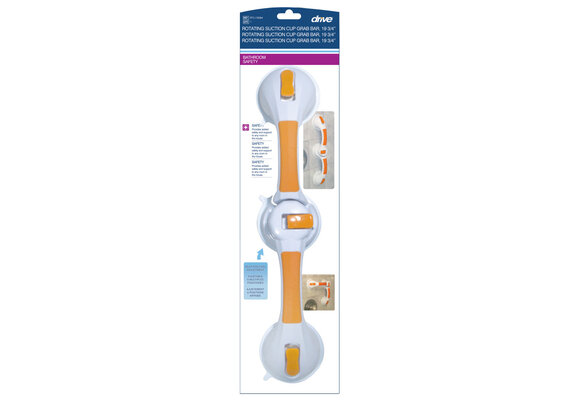 Rotating Suction-Cup Grab Bar