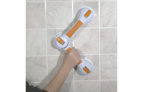 Rotating Suction-Cup Grab Bar