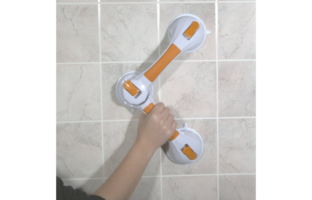 Rotating Suction-Cup Grab Bar