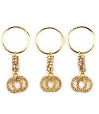 BRAID RING-DOUBLE CIRCLE(GOLD) #KNV-0813