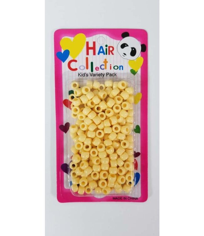 HAIR BEADS YELLOW 200CT #CD187-2001