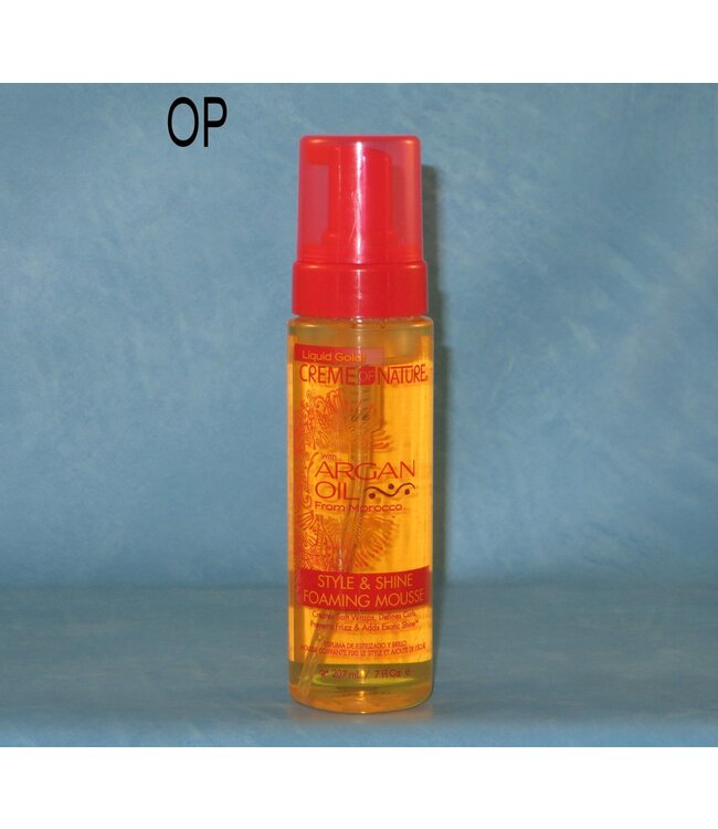 CREAM OF NATURE ARGAN OIL FOAM MOUSSE 7