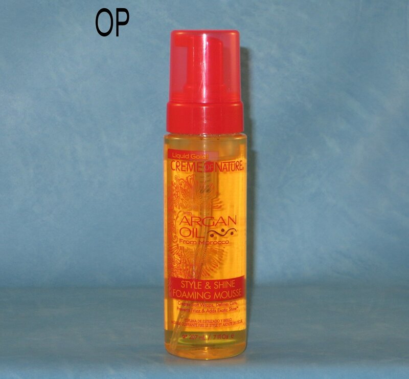 CREAM OF NATURE ARGAN OIL FOAM MOUSSE 7