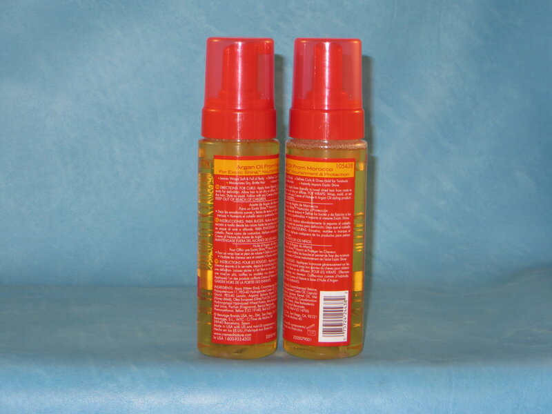 CREAM OF NATURE ARGAN OIL FOAM MOUSSE 7