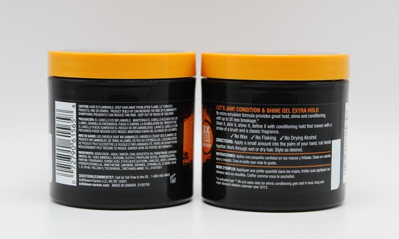 LETS JAM SHINE & EXTRA HOLD GEL 4.4 OZ