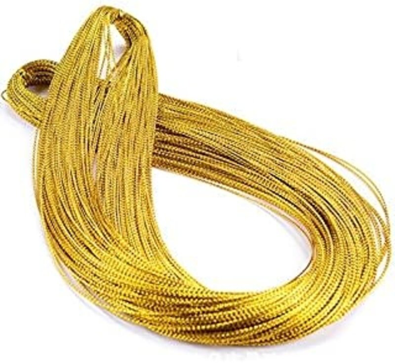 AB HAIR BRAIDING STRING GOLD