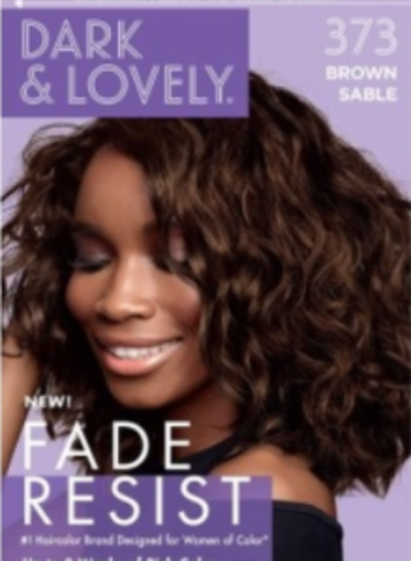 DARK & LOVELY FADE RESIST HAIR COLOR BROWN SABLE #373