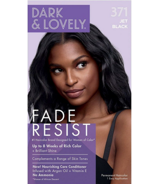 DARK & LOVELY DARK & LOVELY FADE RESIST HAIR COLOR JET BLACK #371