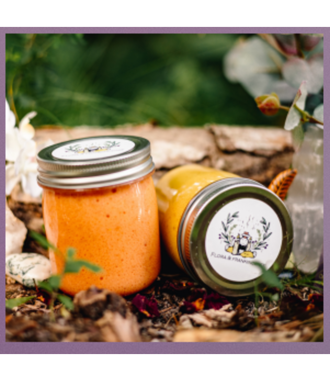 F&F FOAMING SUGAR SCRUB CARIBBEAN FRUIT