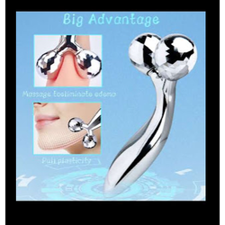 A.X. 3D ROLLER MASSAGER Y SHAPE 360 FACE/BODY SHAPING RELAXATION WRINKLE RE,OVER MASSAGER