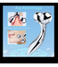 A.X. 3D ROLLER MASSAGER Y SHAPE 360 FACE/BODY SHAPING RELAXATION WRINKLE RE,OVER MASSAGER