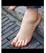 A.X. 4PCS SIMPLE ALLOY ADJUSTABLE TOE RING