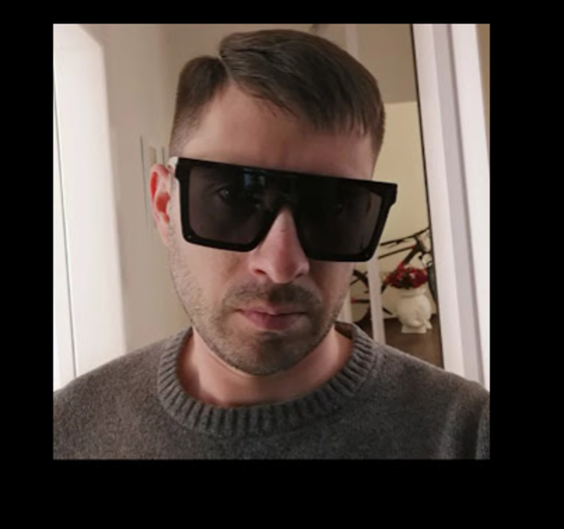 AX SKYWAY UNISEX SQUARE UV400 GLASSES