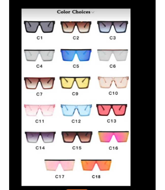 AX SKYWAY UNISEX SQUARE UV400 GLASSES