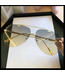 AX AVIATOR SUN GLASSES VINTAGE RIMLESS