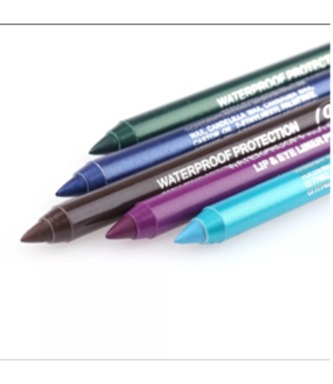 A.X BLACK WATERPROOF COLORED LIP &  EYELINER PEN