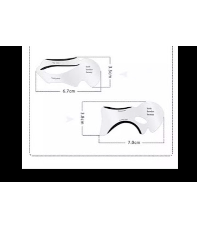 A.X EYELINER STENCIL