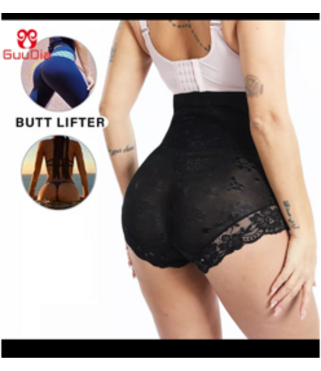 A.X BODY SHAPER LACE PANTIES NUDE  LG