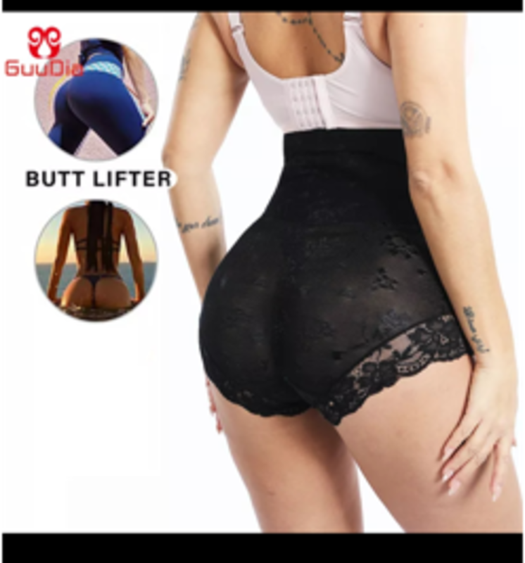 A.X BODY SHAPER LACE PANTIES NUDE  LG